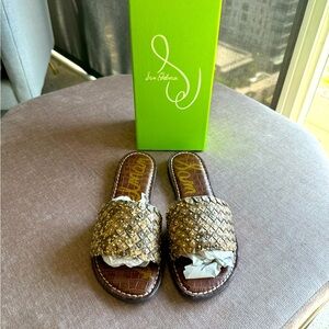 Brand new Sam Edelman warrior slides
